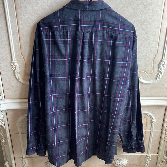 Haggar mens Long Sleeve Button-Up Shirt 🍀 - Picture 5 of 6